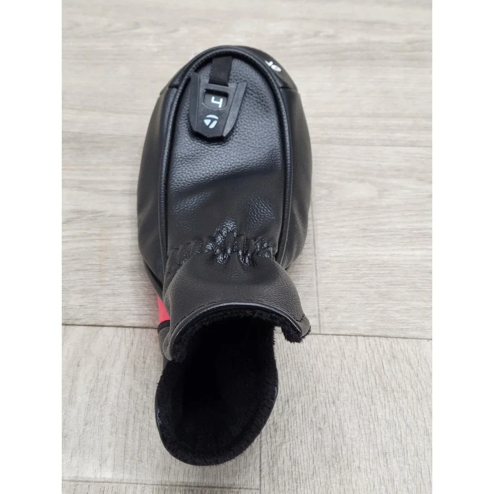 TaylorMade Stealth Rescue Hybrid Golf Club Headcover Black Red White Head Cover